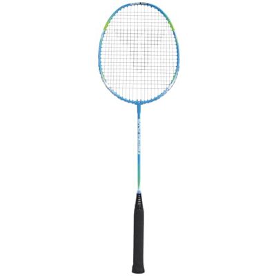 Talbot Torro Badminton Fighter Plus racket, Airflex-handgreep, Powerwave frameprofiel voor betere balversnelling, blauw/groen, 429808 Talbot Torro Badminton Fighter Plus racket, Airflex-handgreep, Powerwave frameprofiel voor betere balversnelling, blauw/groen, 429808