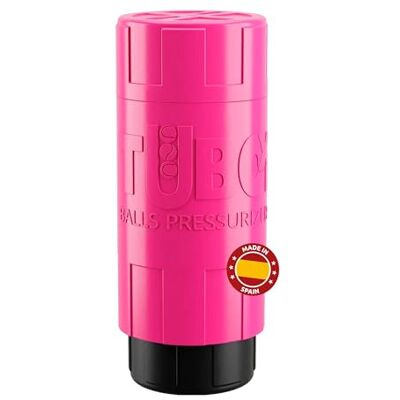 TUBOPLUS TuboX3 Color Pressurisateur de balles de padel et de tennis pour maintenir la pression et récupérer le rebond Capacité 3 balles TUBOPLUS TuboX3 Color Pressurisateur de balles de padel et de tennis pour maintenir la pression et récupérer le rebond Capacité 3 balles