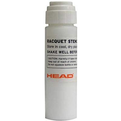 Tennis Head Saitenstift voor sers Logostift Stencil Ink Wit/Wit Tennis Head Saitenstift voor sers Logostift Stencil Ink Wit/Wit