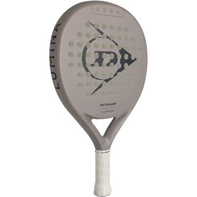 Dunlop Lumina padel knuppel lichtgrijs exclusief Amazon grafiet frame, Pro EVA kern, 365 g Dunlop Lumina padel knuppel lichtgrijs exclusief Amazon grafiet frame, Pro EVA kern, 365 g