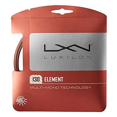 Luxilon WRZ990109 Element tenniskussen, 12,2 m, 1,30 mm, brons Luxilon WRZ990109 Element tenniskussen, 12,2 m, 1,30 mm, brons