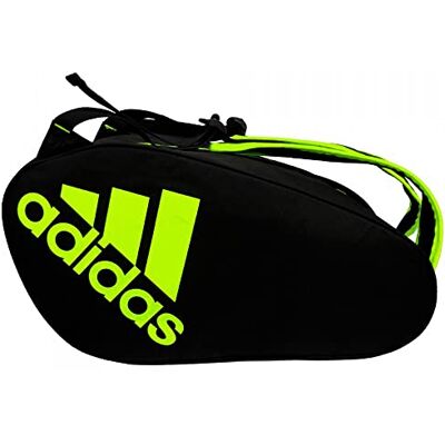 Adidas Sac De Padel Control Noir Et Jaune Fluo Adidas Sac De Padel Control Noir Et Jaune Fluo