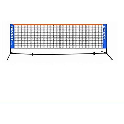 Cunluna ANKST Draagbaar tennisnet van 3 tot 6 m standaard trainingsset zonder frame badminton Cunluna ANKST Draagbaar tennisnet van 3 tot 6 m standaard trainingsset zonder frame badminton