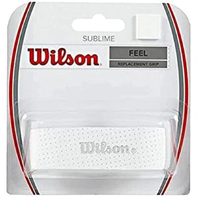 Wilson WRZ4202BK gripband, Sublime Grip, eenvoudig, 1 stuk, uniseks, volwassenen, zwart, eenheidsmaat Wilson WRZ4202BK gripband, Sublime Grip, eenvoudig, 1 stuk, uniseks, volwassenen, zwart, eenheidsmaat