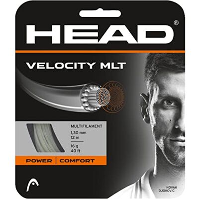 HEAD Velocity MLT Jeu de cordes pour raquette Multicolore Noir Taille 16 HEAD Velocity MLT Jeu de cordes pour raquette Multicolore Noir Taille 16