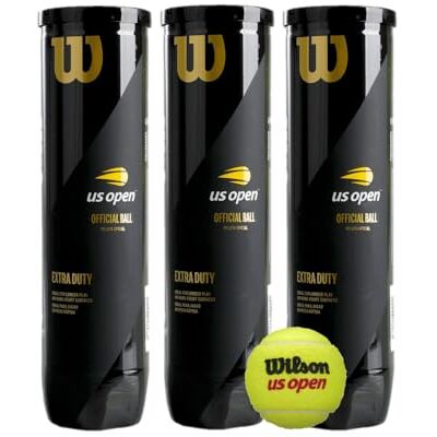 Wilson US Open tennisballen, 12 stuks Wilson US Open tennisballen, 12 stuks