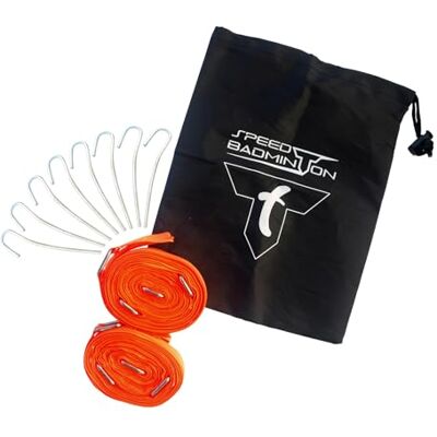 Talbot Torro Badminton Speed veld startlijnen, markering 5,5 m x 5,5 m, in blister, neonoranje, 490185 Talbot Torro Badminton Speed veld startlijnen, markering 5,5 m x 5,5 m, in blister, neonoranje, 490185