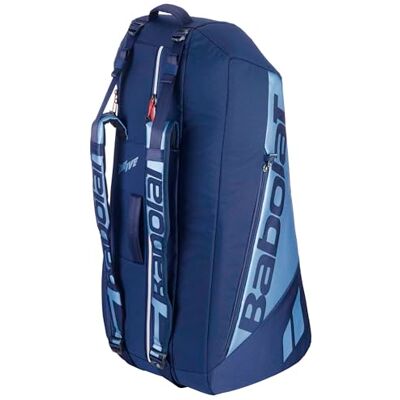 Babolat Pure Drive RH6 Pure Drive 751234 tennistas voor 6 rackets, marineblauw Babolat Pure Drive RH6 Pure Drive 751234 tennistas voor 6 rackets, marineblauw