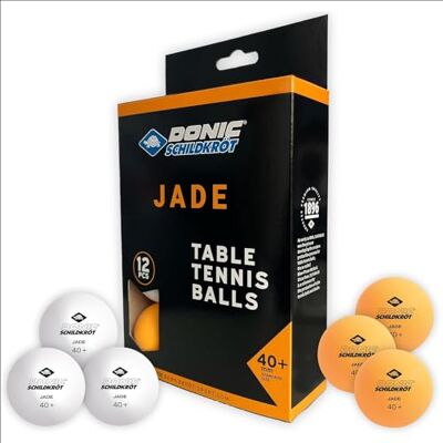 Schildkröt Donic kwaliteit Jade Poly 40 tafeltennis Schilkröt in jouw keuze van wit, oranje of kleurenmix, in een pak van 6 of in een zak van 12 Schildkröt Donic kwaliteit Jade Poly 40 tafeltennis Schilkröt in jouw keuze van wit, oranje of kleurenmix, in een pak van 6 of in een zak van 12