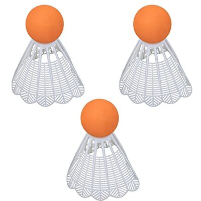 alldoro 60052 3 stuks reuzenstuurwielen ca. 14 cm, als accessoire voor badminton- en tennisset, geschikt voor grote badminton- en tennisrackets, reserveballen om mee te spelen alldoro 60052 3 stuks reuzenstuurwielen ca. 14 cm, als accessoire voor badminton- en tennisset, geschikt voor grote badminton- en tennisrackets, reserveballen om mee te spelen