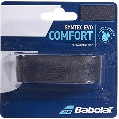Babolat SYNTEC EVO X1 Overgrip, volwassenen, uniseks, zwart (meerkleurig), Eén maat Babolat SYNTEC EVO X1 Overgrip, volwassenen, uniseks, zwart (meerkleurig), Eén maat