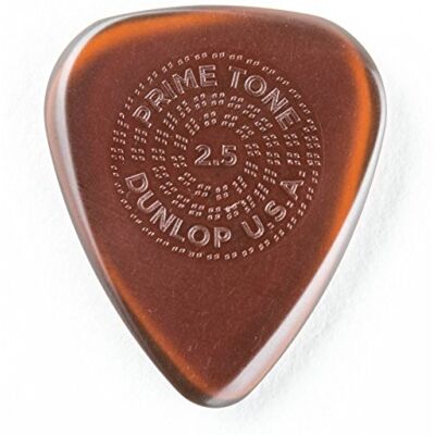 Dunlop 510R250 Primetone plectrums Standard Grip 2,50 mm, 12 stuks Dunlop 510R250 Primetone plectrums Standard Grip 2,50 mm, 12 stuks