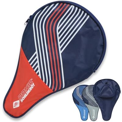 Schildkröt Donic Trendline tennisrackethoes, vak met 3 ballen, modern design, rood/groen/blauw, 818507 Schildkröt Donic Trendline tennisrackethoes, vak met 3 ballen, modern design, rood/groen/blauw, 818507