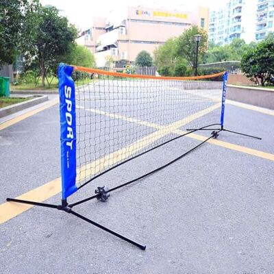 Generic Filet de tennis et badminton portable standard – Multifonctionnel, pliable, pour extérieur et maison (5,1 mètres) Generic Filet de tennis et badminton portable standard – Multifonctionnel, pliable, pour extérieur et maison (5,1 mètres)
