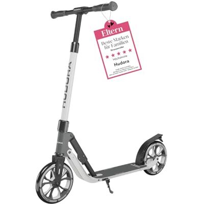 HUDORA BigWheel® 205 Advanced Scooter van aluminium, comfortabel, tot 100 kg, in hoogte verstelbaar en opvouwbaar, voor kinderen, jongeren en volwassenen HUDORA BigWheel® 205 Advanced Scooter van aluminium, comfortabel, tot 100 kg, in hoogte verstelbaar en opvouwbaar, voor kinderen, jongeren en volwassenen