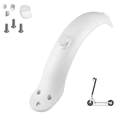 Konesky Achterspatbord Vervanging Xiaomi Mijia M365 Elektrische Scooter Spatbord Spatbord Fender Reparatie Deel met Haak (wit) Konesky Achterspatbord Vervanging Xiaomi Mijia M365 Elektrische Scooter Spatbord Spatbord Fender Reparatie Deel met Haak (wit)