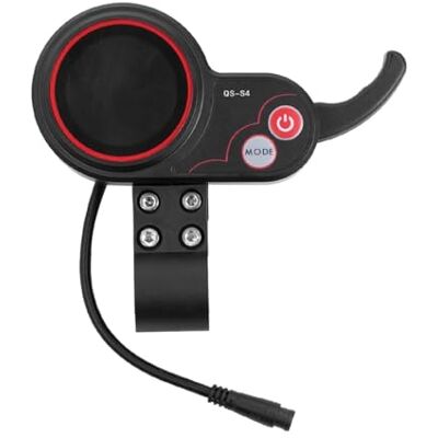XEDLAMP Panneau de compteur pour scooter électriqu Affichage du contrôleur 6 broches, pour zéro, 8 9 10 8x 10x E, accélérateur au pouce Qs-s4(36v-60v) XEDLAMP Panneau de compteur pour scooter électriqu Affichage du contrôleur 6 broches, pour zéro, 8 9 10 8x 10x E, accélérateur au pouce Qs-s4(36v-60v)