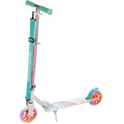 Raven Step voor kinderen, volwassenen step Freestyle step opvouwbaar, ABEC-9 kogellagers, 4-voudig verstelbaar stuur Raven Step voor kinderen, volwassenen step Freestyle step opvouwbaar, ABEC-9 kogellagers, 4-voudig verstelbaar stuur
