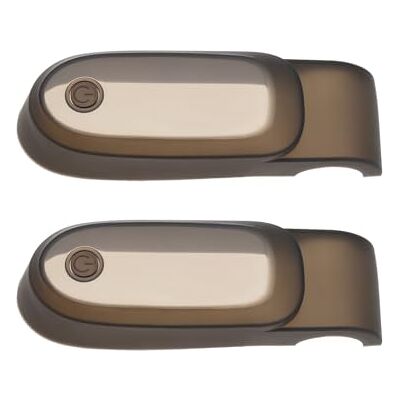 eMagTech Set van 2 siliconen dashboardhoezen voor elektrische scooters, compatibel met Ninebot F20 F25 F30 F40 eMagTech Set van 2 siliconen dashboardhoezen voor elektrische scooters, compatibel met Ninebot F20 F25 F30 F40
