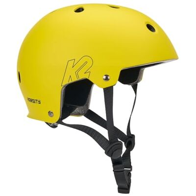 K2 30H4100 Varsity Unisex Volwassenen Skatehelm Geel K2 30H4100 Varsity Unisex Volwassenen Skatehelm Geel