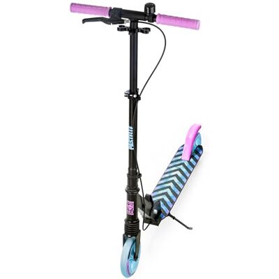 Raven Step voor kinderen, volwassenen step Freestyle step opvouwbaar, ABEC-9 kogellagers, 4-voudig verstelbaar stuur Raven Step voor kinderen, volwassenen step Freestyle step opvouwbaar, ABEC-9 kogellagers, 4-voudig verstelbaar stuur
