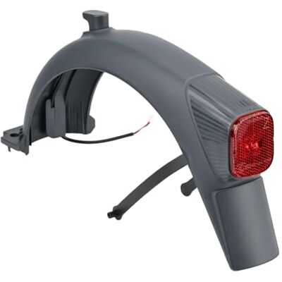 HUTBUVEAW Achterspatbord voor Ninebot E2 Pro elektrische step met achterlichthouder en accessoires voor step HUTBUVEAW Achterspatbord voor Ninebot E2 Pro elektrische step met achterlichthouder en accessoires voor step