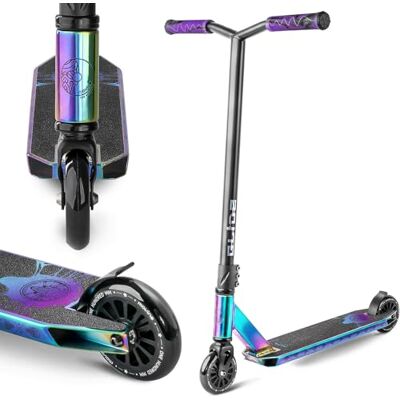 Movino Glide Freestyle step, professioneel, ABEC9-lagers, wielen van 100 mm, geanodiseerd Movino Glide Freestyle step, professioneel, ABEC9-lagers, wielen van 100 mm, geanodiseerd
