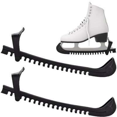 mizikuu Schaatsbeschermer voor ijshockeyschaatsen, verstelbare bescherming voor schaatsen voor kinderen en volwassenen mizikuu Schaatsbeschermer voor ijshockeyschaatsen, verstelbare bescherming voor schaatsen voor kinderen en volwassenen