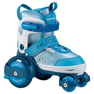 HUDORA Patins à roulettes My First Quad en différentes tailles et couleurs – Patins à roulettes de qualité supérieure pour enfants jusqu'à 20 kg – Patins à roulettes réglables – Patins à roulettes HUDORA Patins à roulettes My First Quad en différentes tailles et couleurs – Patins à roulettes de qualité supérieure pour enfants jusqu'à 20 kg – Patins à roulettes réglables – Patins à roulettes