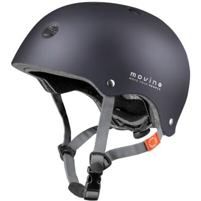 Movino Casque Enfant Ajustable pour Enfants et Ados 55-58 cm M Coque ABS+EPS et 11 Ouvertures d’Aération Casque de Vélo pour Vélo, Rollers, Trottinette et Skateboard Element Movino Casque Enfant Ajustable pour Enfants et Ados 55-58 cm M Coque ABS+EPS et 11 Ouvertures d’Aération Casque de Vélo pour Vélo, Rollers, Trottinette et Skateboard Element