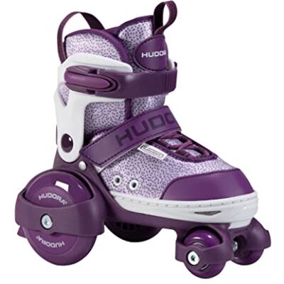 HUDORA Patins à roulettes My First Quad en différentes tailles et couleurs – Patins à roulettes de qualité supérieure pour enfants jusqu'à 20 kg – Patins à roulettes réglables – Patins à roulettes HUDORA Patins à roulettes My First Quad en différentes tailles et couleurs – Patins à roulettes de qualité supérieure pour enfants jusqu'à 20 kg – Patins à roulettes réglables – Patins à roulettes