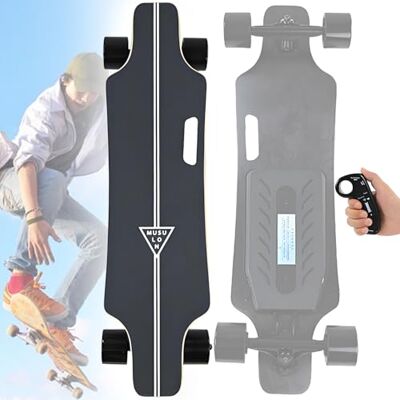 vnmudzeo Professioneel elektrisch skateboard voor alle terreinen Maximale snelheid van 25 km/u, bereik van 8 km tot 15 km, 15 ° ontvouwd, maximale belasting van 90 kg 15 km vnmudzeo Professioneel elektrisch skateboard voor alle terreinen Maximale snelheid van 25 km/u, bereik van 8 km tot 15 km, 15 ° ontvouwd, maximale belasting van 90 kg 15 km