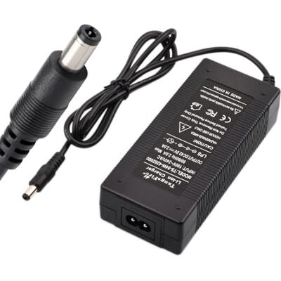 TangsFire Oplader voor elektrische step, 42 V, 2 A, oplader hoverboard, 36 V, voor hoverboard, elektrische scooter, driftboard TangsFire Oplader voor elektrische step, 42 V, 2 A, oplader hoverboard, 36 V, voor hoverboard, elektrische scooter, driftboard