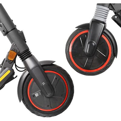 Fututech Reflecterende wielband voor Xiaomi M365 1S Pro Pro2 MI3, sticker voor elektrische step voor Segway Ninebot Max G30 Max G30E LL E22 E25 E45, accessoires voor step (rood) Fututech Reflecterende wielband voor Xiaomi M365 1S Pro Pro2 MI3, sticker voor elektrische step voor Segway Ninebot Max G30 Max G30E LL E22 E25 E45, accessoires voor step (rood)