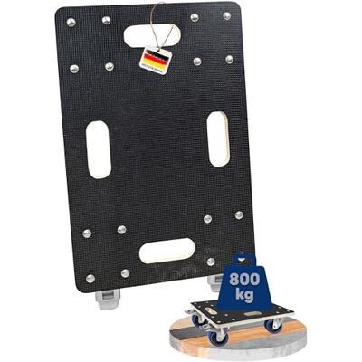 Trucky Skateboard, 33 x 50 cm, transportwagen, 500 kg, meubelwagen met 4 wielen, transportwagen voor meubels, transportwagen Trucky Skateboard, 33 x 50 cm, transportwagen, 500 kg, meubelwagen met 4 wielen, transportwagen voor meubels, transportwagen