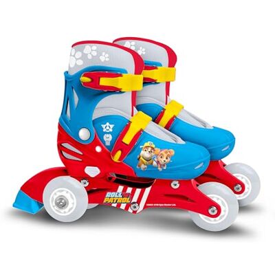Stamp Tri Paw Patrol verstelbaar twee in één 3 wielen skate maat 27-30, inlineskates, PA450301, blauw, maten Stamp Tri Paw Patrol verstelbaar twee in één 3 wielen skate maat 27-30, inlineskates, PA450301, blauw, maten