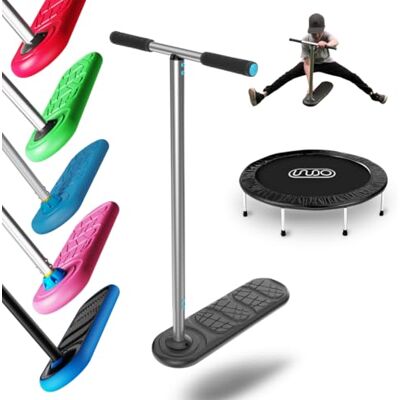 In Do The Trick Scooter Kickstart Classic Freestyle Scooter 6-15 jaar Antislip dek en verstelbaar stuur voor kinderen van 8 tot 12 jaar Lichtgewicht aluminium wielen voor volwassenen Zwart In Do The Trick Scooter Kickstart Classic Freestyle Scooter 6-15 jaar Antislip dek en verstelbaar stuur voor kinderen van 8 tot 12 jaar Lichtgewicht aluminium wielen voor volwassenen Zwart