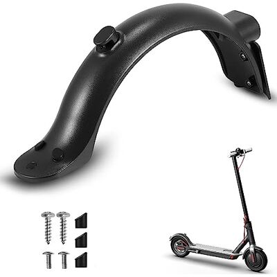 Konesky Achterspatbord Vervanging Xiaomi Mijia M365 Elektrische Scooter Spatbord Spatbord Fender Reparatie Deel met Haak (Zwart) Konesky Achterspatbord Vervanging Xiaomi Mijia M365 Elektrische Scooter Spatbord Spatbord Fender Reparatie Deel met Haak (Zwart)