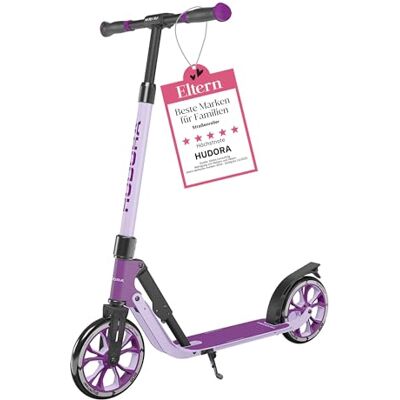 HUDORA BigWheel® 205 Advanced Scooter van aluminium, comfortabel, tot 100 kg, in hoogte verstelbaar en opvouwbaar, voor kinderen, jongeren en volwassenen HUDORA BigWheel® 205 Advanced Scooter van aluminium, comfortabel, tot 100 kg, in hoogte verstelbaar en opvouwbaar, voor kinderen, jongeren en volwassenen