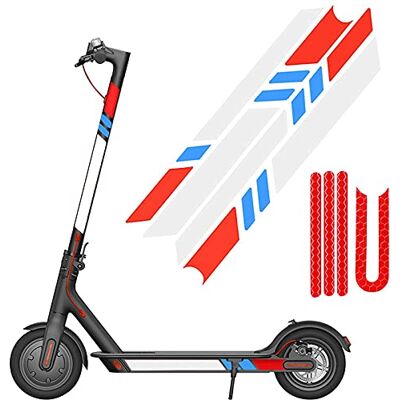 Aloskart Scooter reflector sticker waterdicht reflectoren stickers voor Xiaomi Mijia M365 scooter Aloskart Scooter reflector sticker waterdicht reflectoren stickers voor Xiaomi Mijia M365 scooter
