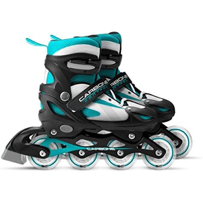 Stamp Skids Control Carbon Inlineskates, zwart, 34-37 Stamp Skids Control Carbon Inlineskates, zwart, 34-37