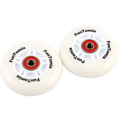 FunTomia Set van 2 led-waveboard-wielen met Mach1® kogellagers FunTomia Set van 2 led-waveboard-wielen met Mach1® kogellagers