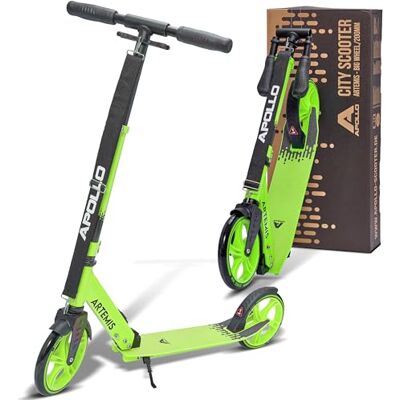 Apollo Artemis City Roller – in hoogte verstelbare step voor kinderen, jongeren en volwassenen, step met grote wielen, citystep, handig, opvouwbaar voor kinderen vanaf 6 jaar Apollo Artemis City Roller – in hoogte verstelbare step voor kinderen, jongeren en volwassenen, step met grote wielen, citystep, handig, opvouwbaar voor kinderen vanaf 6 jaar