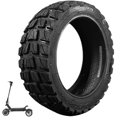 Bitume Tubeless Semi Offroad band voor Elektrische Scooter Speedway 5, Dualtron 3, E-Cross 10 x 2,75-6,5 inch band voor elektrische step Antislip (1 band) Bitume Tubeless Semi Offroad band voor Elektrische Scooter Speedway 5, Dualtron 3, E-Cross 10 x 2,75-6,5 inch band voor elektrische step Antislip (1 band)