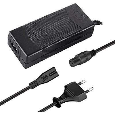 Scooter Corner 42 V 2 A batterijlader voor scooter, elektrische zelfnivellerende roller, e-scooter, hoverboard laderkabel, EU-laderapparaat met 3-polige oplaadkabel Scooter Corner 42 V 2 A batterijlader voor scooter, elektrische zelfnivellerende roller, e-scooter, hoverboard laderkabel, EU-laderapparaat met 3-polige oplaadkabel