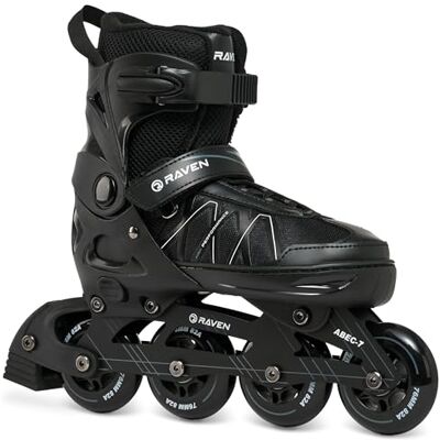Raven Inline skates Expert zwart verstelbaar Raven Inline skates Expert zwart verstelbaar