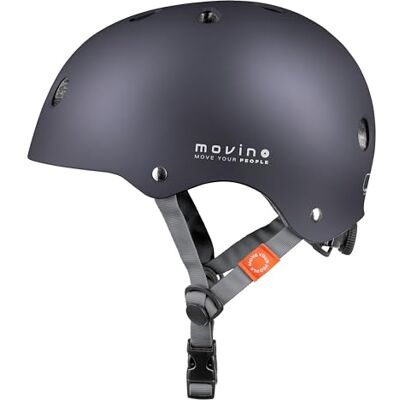 Movino Casque Enfant Ajustable pour Enfants et Ados 55-58 cm M Coque ABS+EPS et 11 Ouvertures d’Aération Casque de Vélo pour Vélo, Rollers, Trottinette et Skateboard Element Movino Casque Enfant Ajustable pour Enfants et Ados 55-58 cm M Coque ABS+EPS et 11 Ouvertures d’Aération Casque de Vélo pour Vélo, Rollers, Trottinette et Skateboard Element