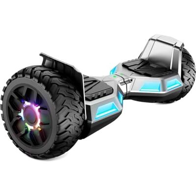 SISIGAD 8,5 inch All Terrain Off Road hoverboard met bluetooth-luidsprekers en ledlampen, UL2272 gecertificeerd, zelfbalancerend scooter SISIGAD 8,5 inch All Terrain Off Road hoverboard met bluetooth-luidsprekers en ledlampen, UL2272 gecertificeerd, zelfbalancerend scooter