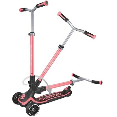 Globber Ultimum Step voor kinderen en volwassenen, 125/90 mm, extra groot, ABEC 7, 3 wielen, in hoogte verstelbaar Globber Ultimum Step voor kinderen en volwassenen, 125/90 mm, extra groot, ABEC 7, 3 wielen, in hoogte verstelbaar