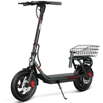 SISIGAD Elektrische step, 30 cm, elektrische step voor volwassenen, opvouwbaar, e-scooter met app en afneembare mand, Elecric Scooter 36 V 7,8 Ah accu 25 km/u snelheid 300 W motor, dubbele rem en SISIGAD Elektrische step, 30 cm, elektrische step voor volwassenen, opvouwbaar, e-scooter met app en afneembare mand, Elecric Scooter 36 V 7,8 Ah accu 25 km/u snelheid 300 W motor, dubbele rem en